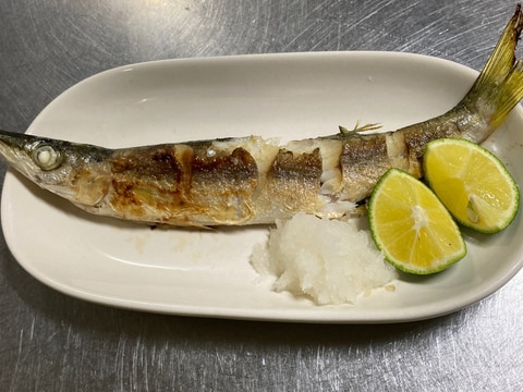 フライパンでふっくら美味しい 簡単カマスの塩焼き